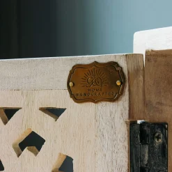 Graham & Green Cabinets & Cupboards|Drinks Trolleys & Bars<Momoka Hand-Carved Bar Cabinet