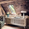 Graham & Green Sideboards & Tv Stands<Momoka Hand-Carved Sideboard with Sliding Doors