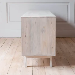 Graham & Green Sideboards & Tv Stands<Momoka Hand-Carved Sideboard with Sliding Doors