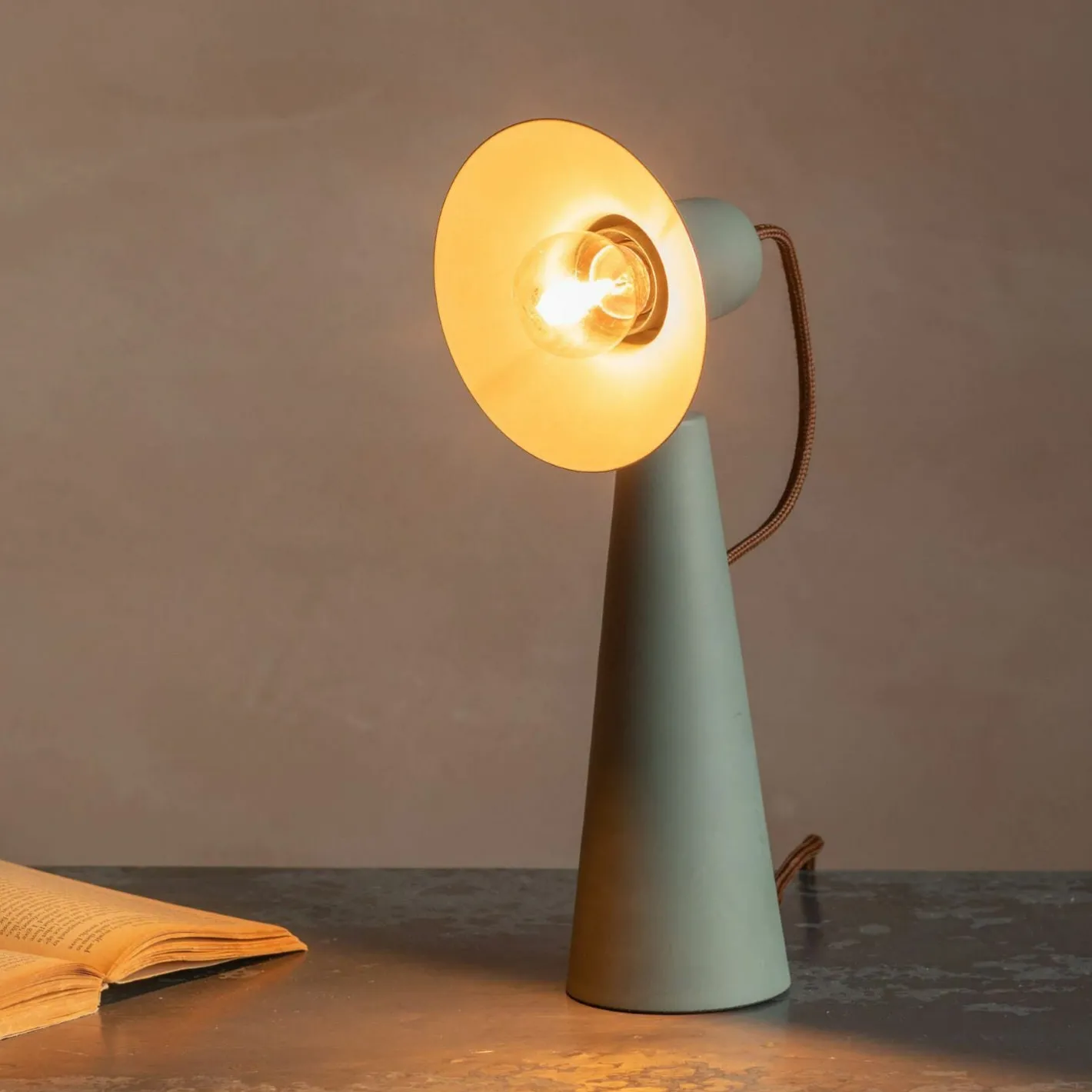 Graham & Green Table Lamps<Monmouth Lichen Table Lamp