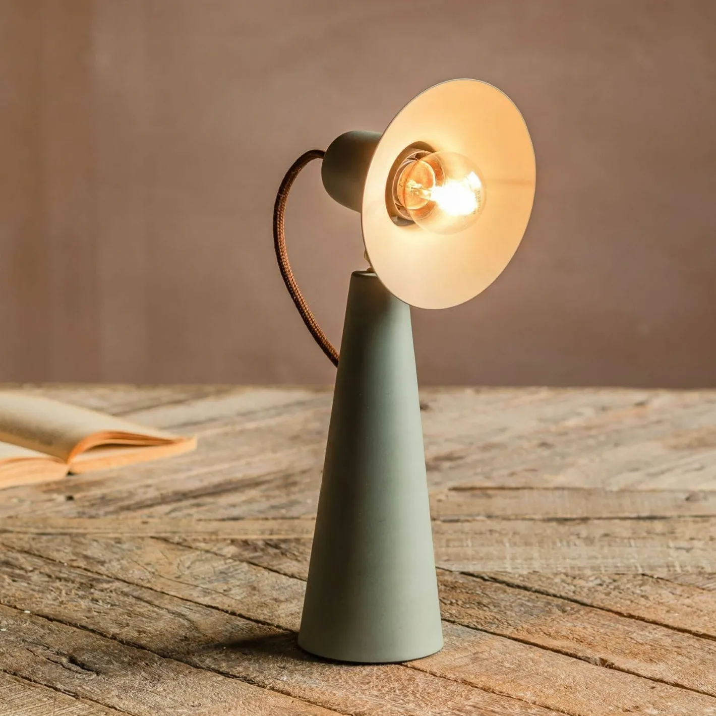 Graham & Green Table Lamps<Monmouth Lichen Table Lamp