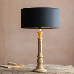 Graham & Green Table Lamps<Morley Wooden Table Lamp