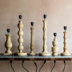 Graham & Green Table Lamps<Morley Wooden Table Lamp