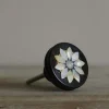 Graham & Green Knobs & Handles<Mother of Pearl Flower Knob