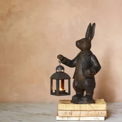 Graham & Green Candle Holders & Candles<Mr Darcy Rabbit Lantern
