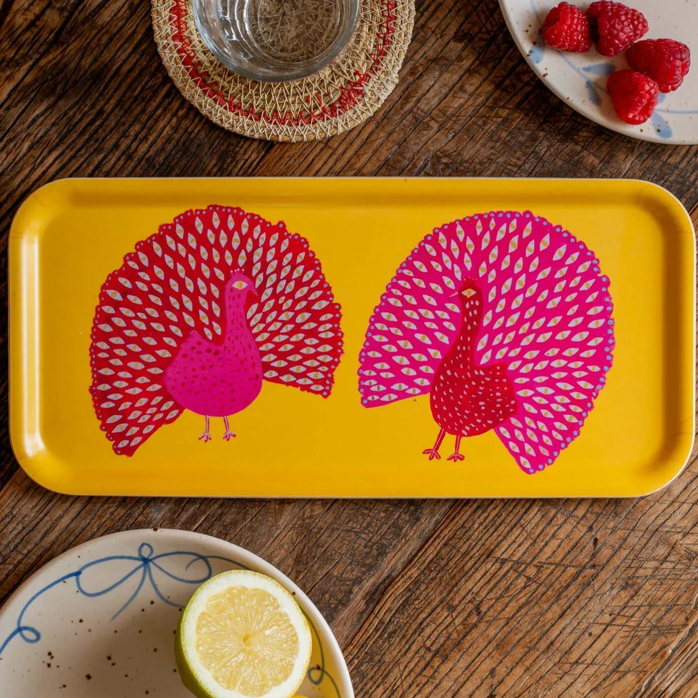 Graham & Green Placemats, Coasters & Trays<Mr & Mrs Peacock Tray