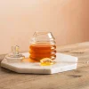 Graham & Green Kitchen Accessories<Murcot Clear Glass Honey Pot