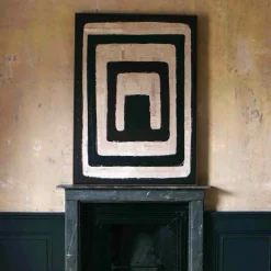 Graham & Green Prints & Wall Art<Natural and Black Abstract Print
