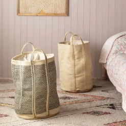 Graham & Green Laundry Baskets<Natural Jute Laundry Baskets