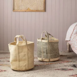 Graham & Green Laundry Baskets<Natural Jute Storage Baskets