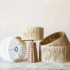 Graham & Green Lamp Shades<Natural Raffia Lamp Shades
