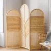 Graham & Green Room Dividers<Natural Rattan Arched Screen