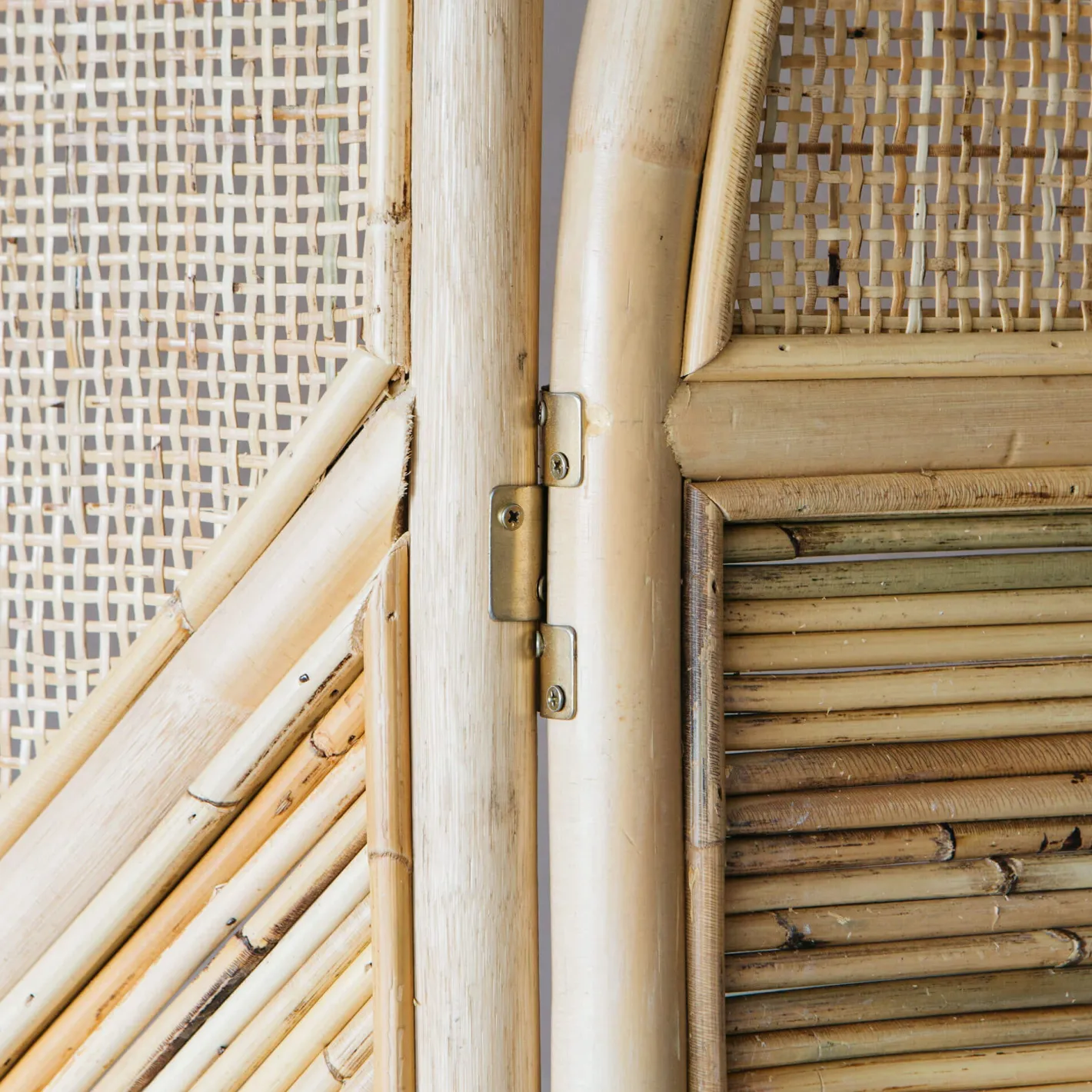 Graham & Green Room Dividers<Natural Rattan Arched Screen