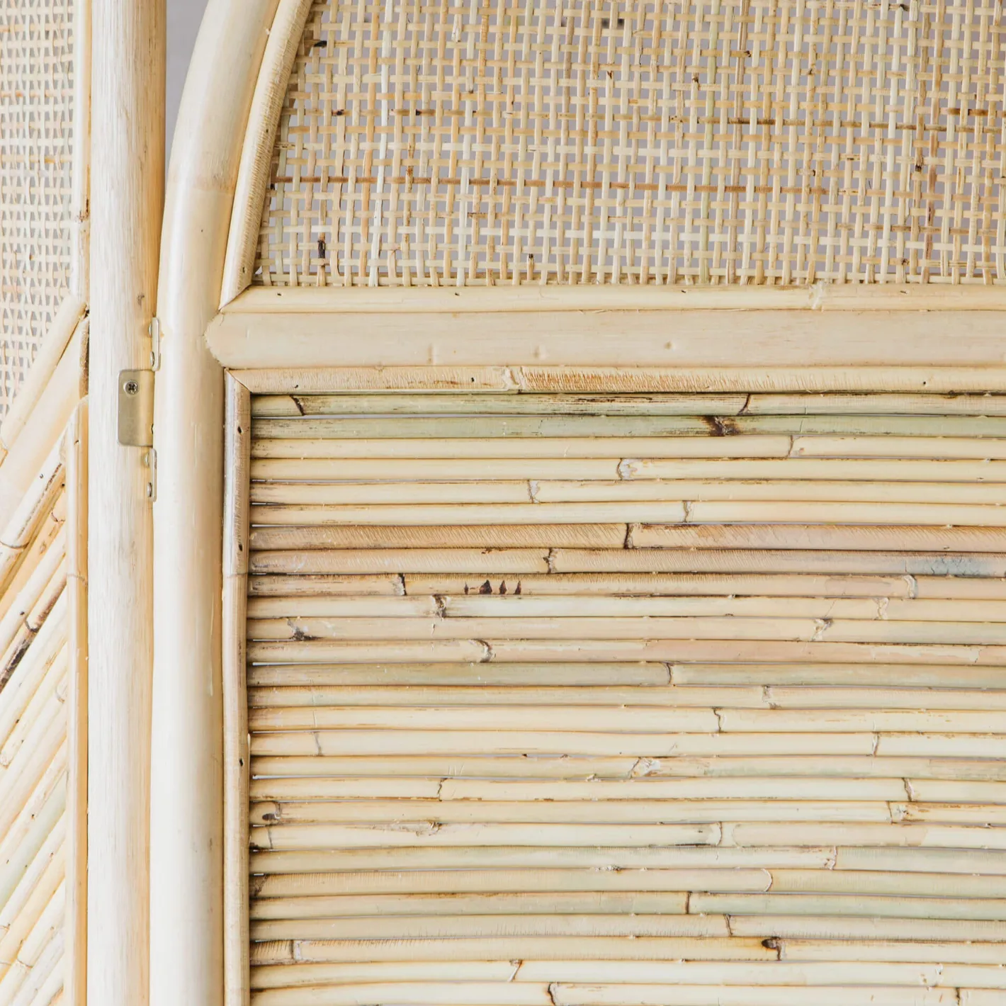 Graham & Green Room Dividers<Natural Rattan Arched Screen