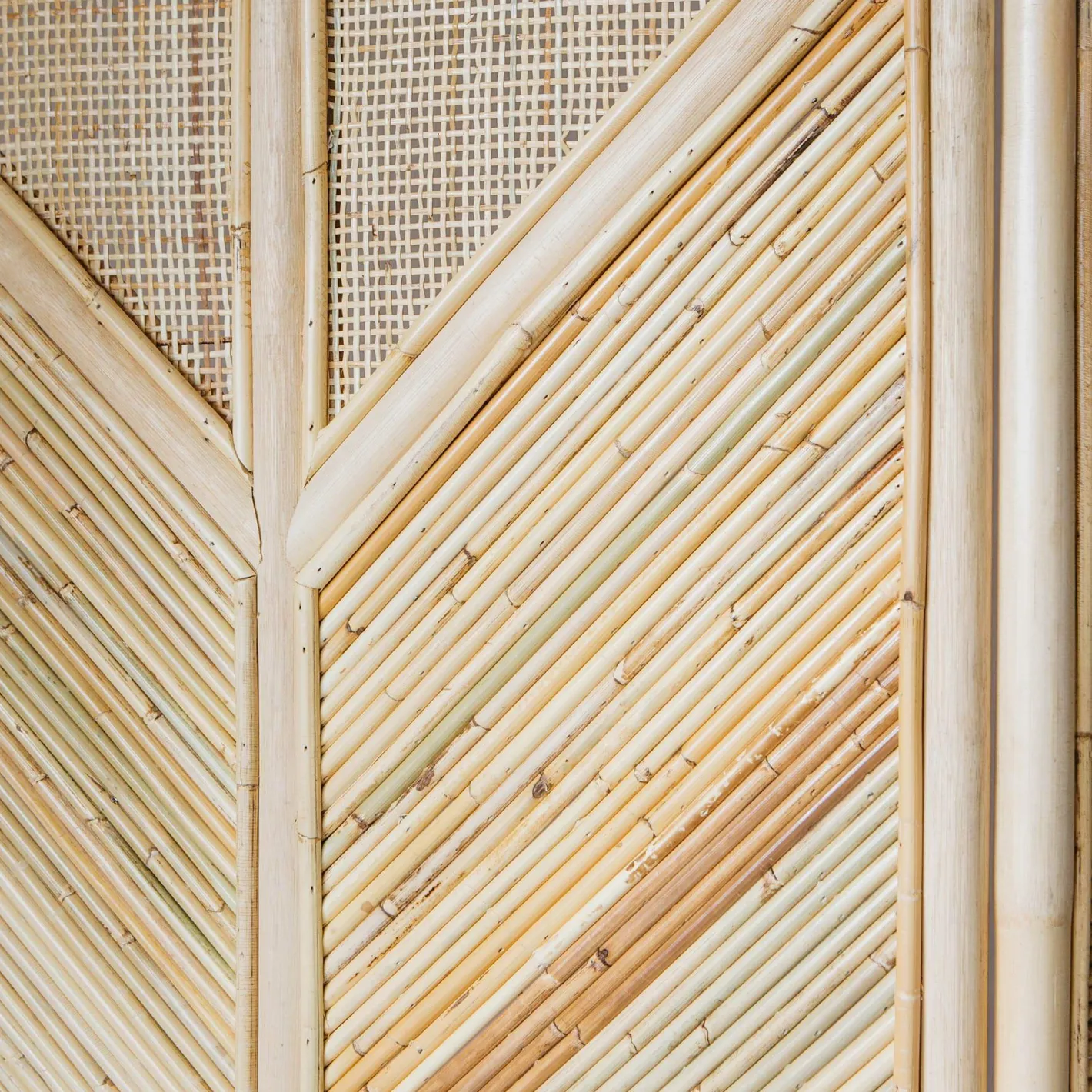 Graham & Green Room Dividers<Natural Rattan Arched Screen