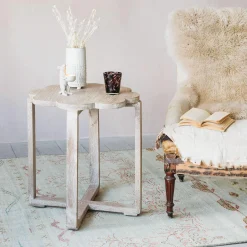 Graham & Green Side Tables<Natural Scallop Side Table