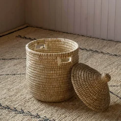Graham & Green Laundry Baskets<Natural Seagrass Laundry Basket