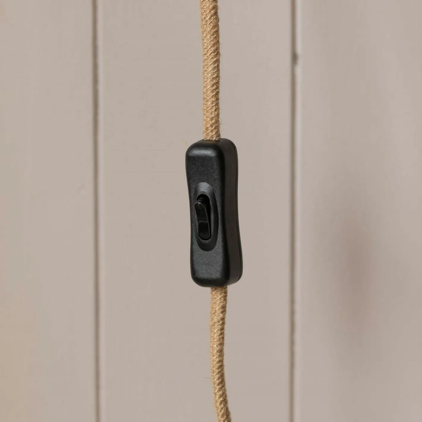 Graham & Green Wall Lights & Sconces<Natural Woven Bamboo Wall Light Medium