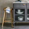 Graham & Green Stools<Oak Farmhouse Kitchen Stool