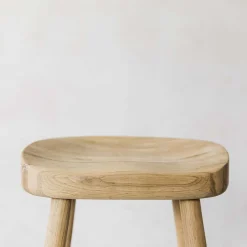 Graham & Green Stools<Oak Farmhouse Kitchen Stool