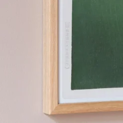 Graham & Green Prints & Wall Art<Oak Framed Peacock Prints