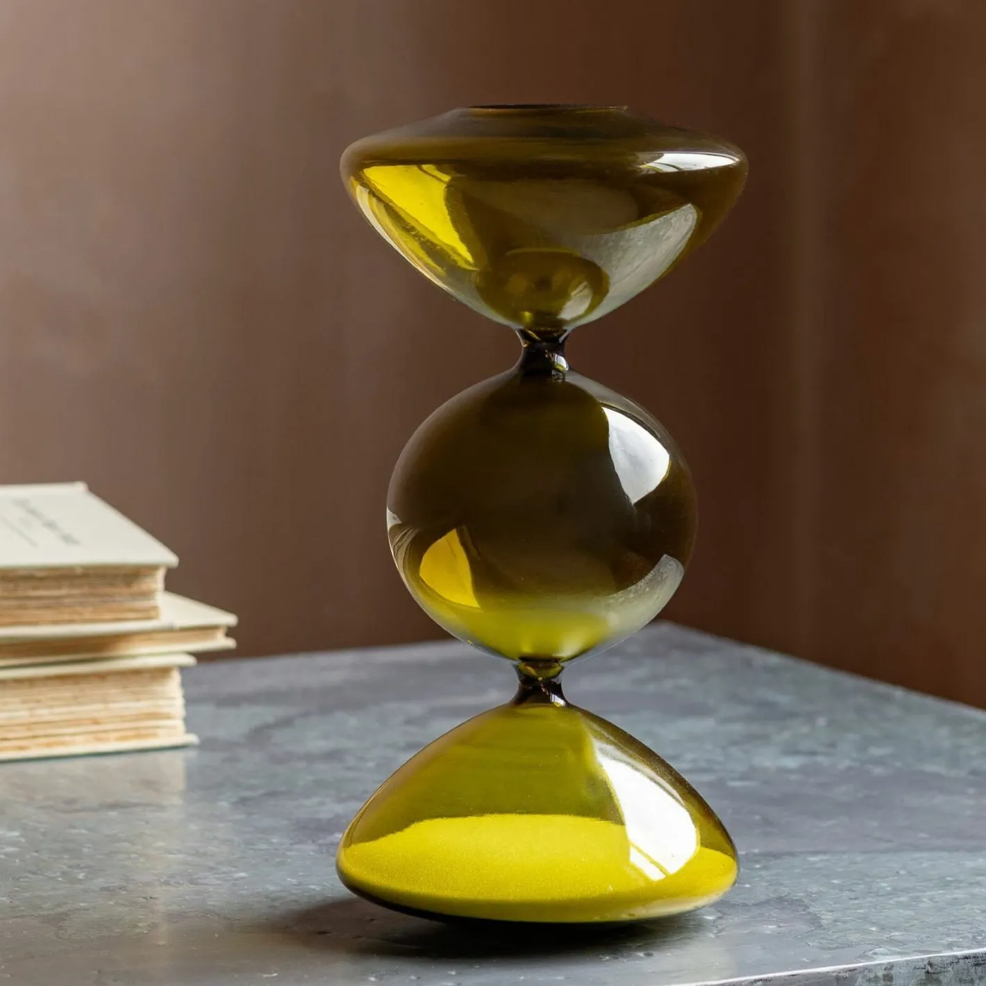 Graham & Green Decorative Accessories<Olive Green Hourglass