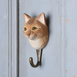 Graham & Green Coat Racks & Hooks<Orange Cat Wall Hook