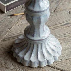 Graham & Green Candle Holders & Candles<Ornate Pillar Candle Holder