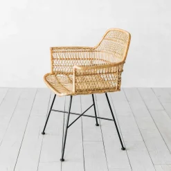 Graham & Green Dining Chairs<Oslo Natural Armchair