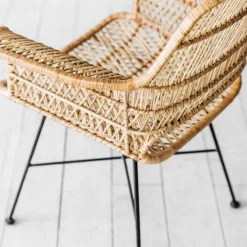 Graham & Green Dining Chairs<Oslo Natural Armchair