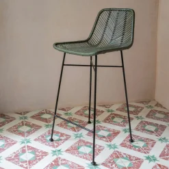 Graham & Green Stools<Oslo Olive Green Kitchen Stool