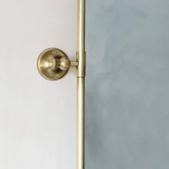 Graham & Green Bathroom Mirrors|Bathroom Mirrors<Otto Antique Gold Rectangular Tilting Mirror
