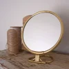Graham & Green Bathroom Mirrors|Bathroom Mirrors<Otto Round Vanity Mirrors with Handle