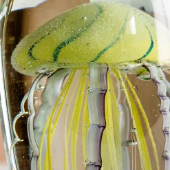 Graham & Green Bookends & Paperweights|Decorative Accessories<Oval Glass Tiger Jellyfish Paperweight