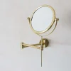 Graham & Green Bathroom Mirrors|Bathroom Mirrors<Ovin Antique Gold Extension Wall Mirror