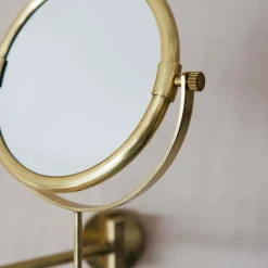 Graham & Green Bathroom Mirrors|Bathroom Mirrors<Ovin Antique Gold Extension Wall Mirror