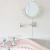 Graham & Green Bathroom Mirrors|Bathroom Mirrors<Ovin Antique Silver Extension Wall Mirror