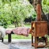 Graham & Green Fire Pits And Bowls|Fire Pits And Bowls<Oxidised Rust Log Burner