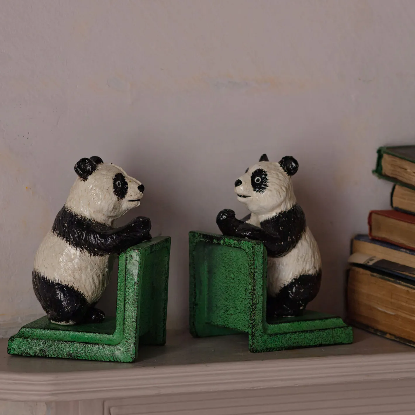 Graham & Green Bookends & Paperweights<Panda Bookends