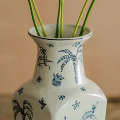 Graham & Green Vases & Plant Pots<Paradise Ceramic Vase
