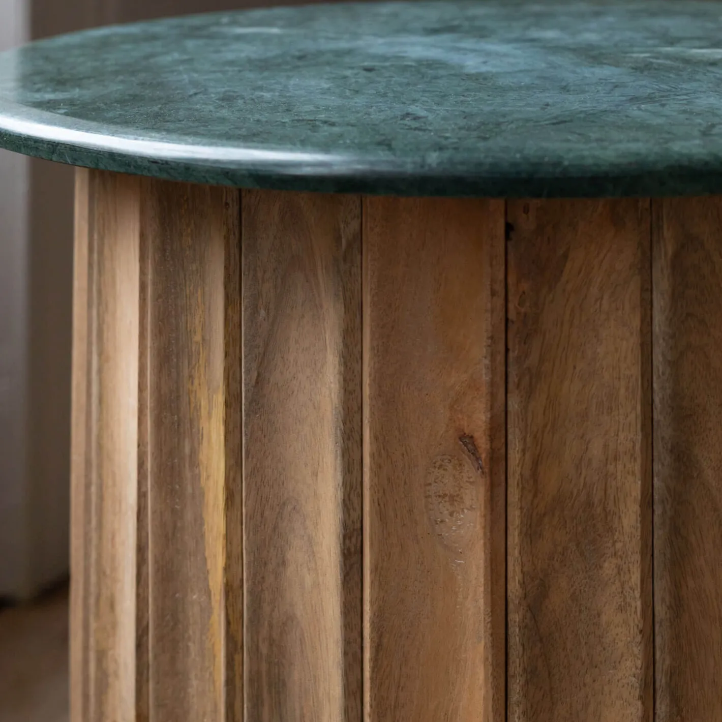 Graham & Green Side Tables<Parker Green Marble Side Table