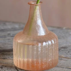 Graham & Green Vases & Plant Pots<Peach Recycled Glass Vase