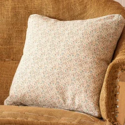 Graham & Green Sofa Cushions|Cushions<Pink and Blue Floral Square Cushion