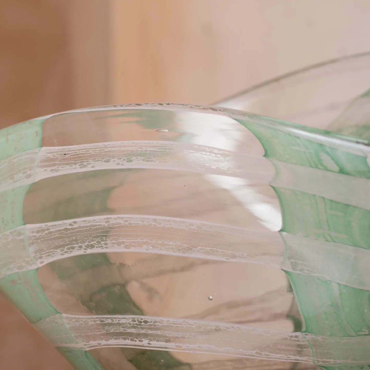 Graham & Green Decorative Accessories<Pink and Jade Glass Bowl