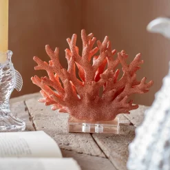 Graham & Green Decorative Accessories<Pink Faux Coral Ornament