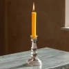 Graham & Green Candle Holders & Candles<Pink Glass Candle Holder