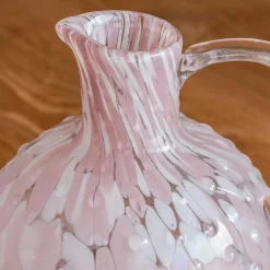 Graham & Green Jugs & Carafes<Pink Speckle Glass Pitcher