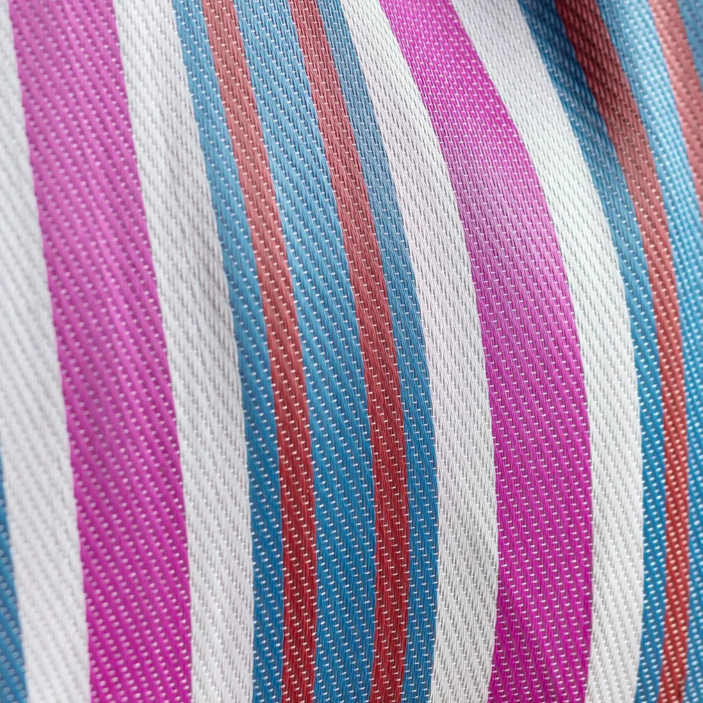Graham & Green Bags<Pink Stripe Recycled Shopping Bag