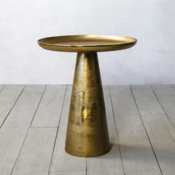 Graham & Green Side Tables<Plateau Brass Side Table