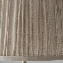 Graham & Green Lamp Shades<Pleated Natural Linen Empire Shades
